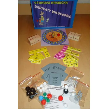 Dárková krabička Výuková krabička deriváty uhlovodíků