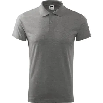 Pánské tričko Single J. polokošile pánská S tmavě šedý melír