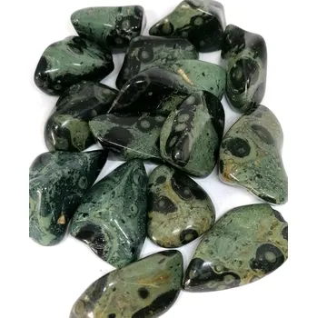 Drahý kámen Jaspis kambaba -větší tromlovaný kus