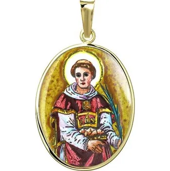 Přívěsek Aljančič Svatý Štěpán madonka 282H zlato