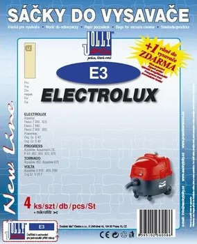 Sáček do vysavače Jolly Electrolux E3 4 ks