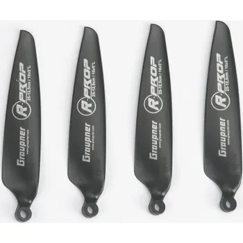 RC náhradní díl RADIUS Prop 25x12cm/10x5 náhradní sklopné vrtule (4ks.) - levotočivé