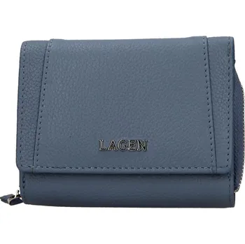 Peněženka Dámská kožená peněženka Lagen BLC/5312/222 - modrá