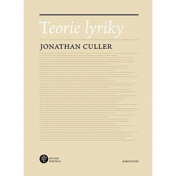 Kniha Teorie lyriky - Jonathan Culler (E-Kniha)