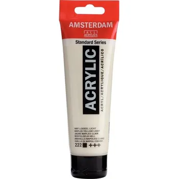 Vodová barva Royal Talens Amsterdam 120 ml, 222 Naples yellow light