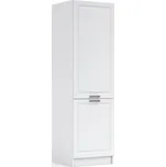 FALCO Bílá matná kuchyňská potravinová skříň Irma SL60, venkovský styl, odolné MDF