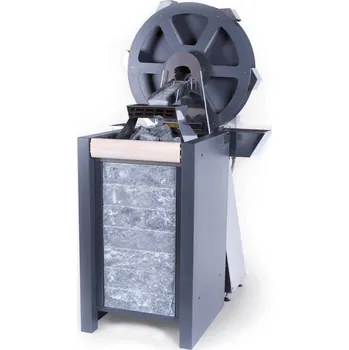 Přímotop EOS Mühlensauna mit Stone S60 12kW saunová kamna s výparníkem