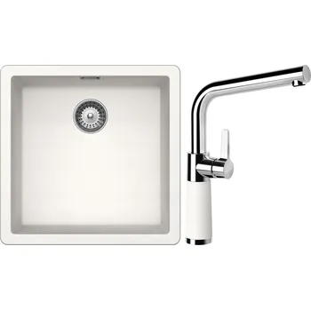 Granitový dřez Set Schock S12-6 (dřez Greenwich N-100 Polaris + baterie SC-540 Polaris)