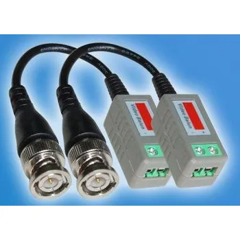elektrický kabel DI-WAY CCTV Video balun LLT-202P pár, pasivní 474451