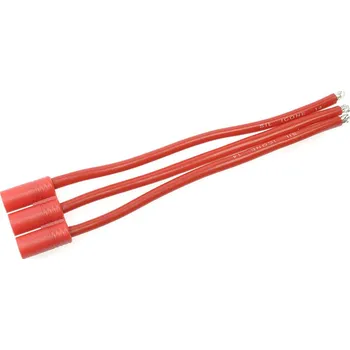 RC náhradní díl Konektor zlacený 3.5mm 3-pin samec s kabelem 14AWG 10cm