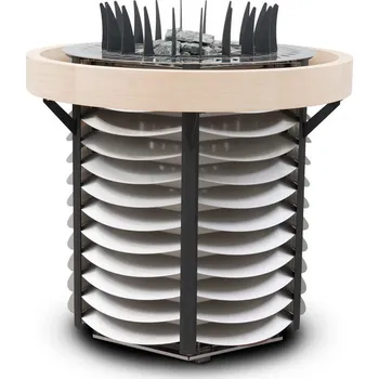 Přímotop EOS Shark 15kW saunová kamna s ochrannou lištou 360°