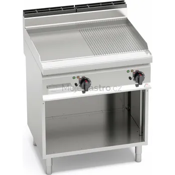 Kuchyňský gril Grilovací kombi plotna Bertos E7FM8MP-2
