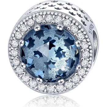 Přívěsek Elenys stříbrný přívěsek Královsky modrá záře