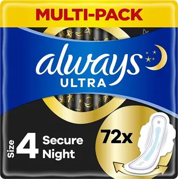 Hygienické vložky Always Ultra Secure Night