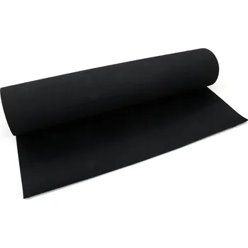 Rohožka Černá průmyslová rohož Rib ‘n’ Roll - 1000 x 100 x 0,6 cm