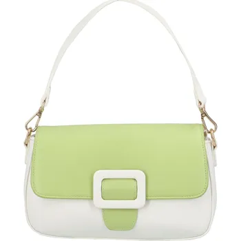 Dámská koženková crossbody kabelka Rainbow, zelená