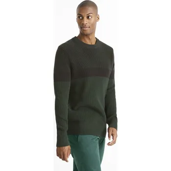 Pánské oblečení Pánský svetr Celio 1113861 Celio kaki 1998860