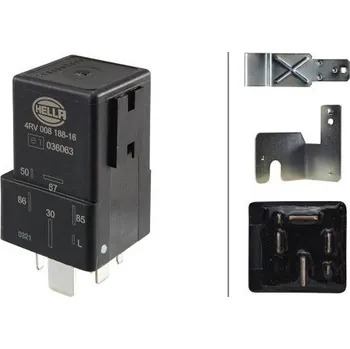 Zapalovací a žhavicí svíčka Řídicí jednotka, doba žhavení HELLA 4RV 008 188-161