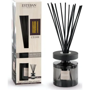 Aroma difuzér Esteban Paris Parfums Esteban Paris Parfums CLASSIC – CEDAR TYČINKOVÝ DIFUZÉR 200 ml