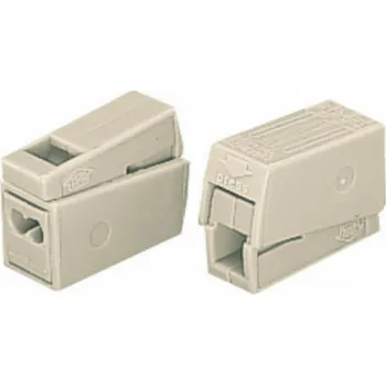 Elektrický konektor WAGO Single Grey Lighting Connector (224-101)