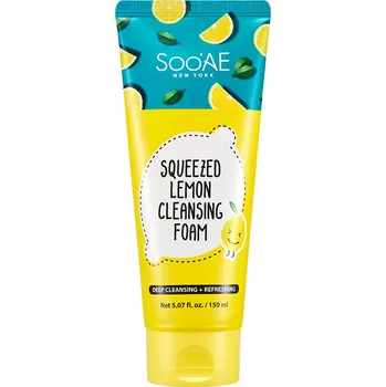 Soo'AE SQUEEZED Lemon čistící pěna, 150ml