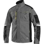 CANIS CXS Blůza STRETCH pánská světle šedá/černá - 52