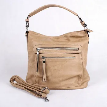Středně velká hnědá kabelka na rameno i crossbody ROMINA & CO D177/20