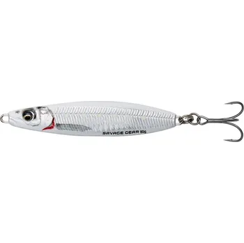 Umělá nástraha Savage Gear Wobler Psycho Sprat Sinking White Silver 10,2 cm 50 g