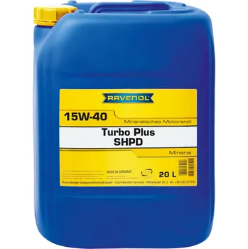 Motorový olej RAVENOL TURBO PLUS SHPD 15W-40 10L (Minerální motorový olej Ravenol Turbo Plus SHPD 15W-40)