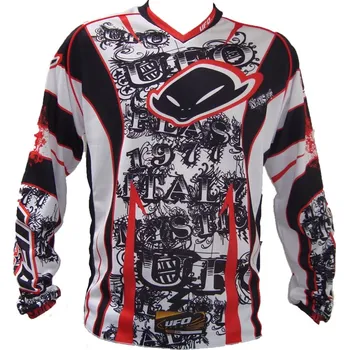 Plášť na kolo UFO PLAST dres dlouhý rukáv, MISTIC, bílý, XL