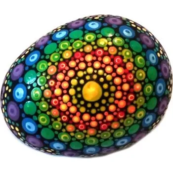 Velikonoční dekorace Velikonoční kraslice polystyren, barevná 7cm