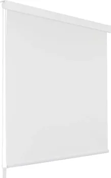 Sprchový závěs Sprchová roleta 120 x 240 cm bílá