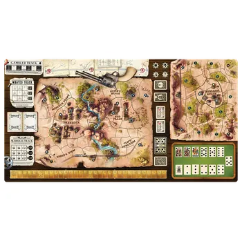 Příslušenství k deskovým hrám Kollosal Games Western Legends (Legendy Západu): Playmat