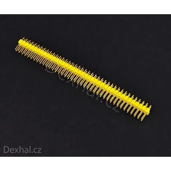 Centrální jednotka pro chytrou domácnost 2x40 pinová lišta, více barev, samec Dupont Arduino Žlutá