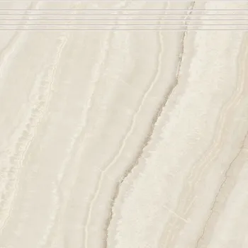 Dlažba Onyx - schodovka rektifikovaná 59,8x59,7 béžová matná, tl. 10 mm DCP63835