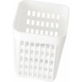 Organizace kuchyně OEM Košík na příbory - hranatý bílá