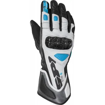 Moto rukavice Rukavice STR-6 LADY 2023, SPIDI, dámské (černá/bílá/šedá/modrá) M