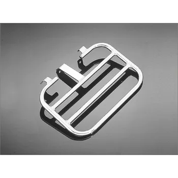 Zavazadlo na motocykl Nosič zavazadel k opěrce tubular, velký, chrom