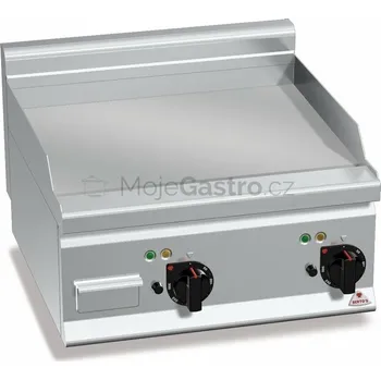 Kuchyňský gril Grilovací hladká plotna Bertos E6FL6BP-2