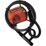 MasterLock zámek na zablokování předního kola motocyklu, 1,5m x 20mm, (8156)