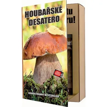 Kosmetická sada Bohemia Gifts Dárkové balení kosmetiky, Kniha pro Houbaře