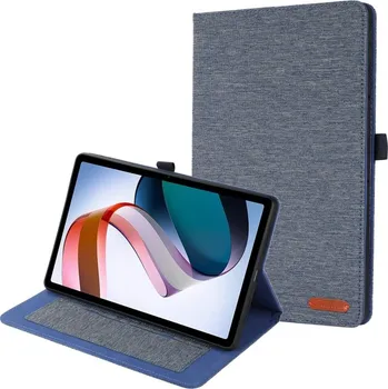 Pouzdro na tablet VSECHNONAMOBIL 52079 FABRIC Zaklápěcí obal pro Xiaomi Redmi Pad modrý
