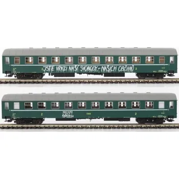 Modelová železnice TT - osobní vůz Ba -1968- ČSD ep.III