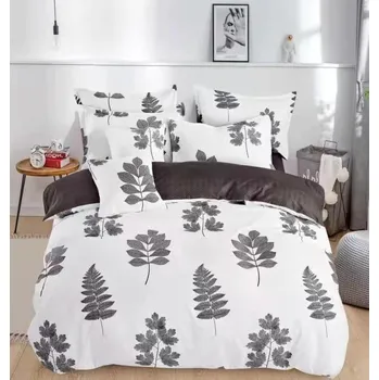 Povlečení sendia Bavlněné povlečení na dvoulůžko + prostěradlo ZDARMA - List Jeřabin