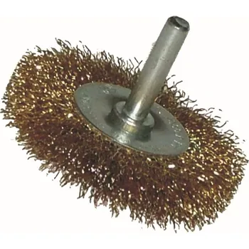 Drátěný kartáč Kartáč ocelový 100 mm stopkový obvodový