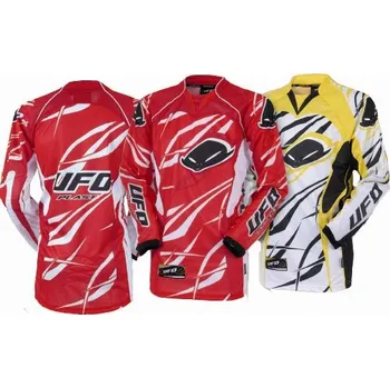 Plášť na kolo UFO PLAST dres dlouhý rukáv MX-20, červený, L