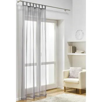 Záclona My Best Home Diana šedá 140 x 260 cm