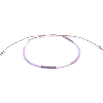 Náramek Moni náramek korálky Miyuki Gold 35