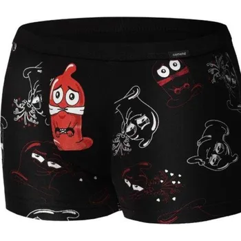 Boxerky BOXERSKÉ TETOVÁNÍ 280 JARO 2023 černá S