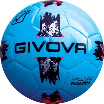 Fotbalový míč Fotbalový míč Givova Pallone Fiamma Academy Azzuro/Viola velikost 3